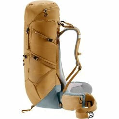 Deuter Aircontact Core 40+10 Backpack Almond/teal -Laptop backpacks Shop deuter aircontact core 40 10 backpack almond teal 5
