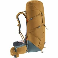 Deuter Aircontact Core 50+10 Backpack Almond/teal -Laptop backpacks Shop deuter aircontact core 50 10 backpack almond teal 3