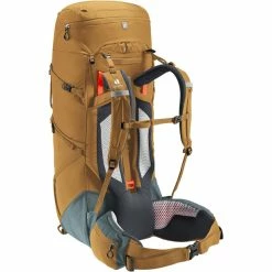 Deuter Aircontact Core 50+10 Backpack Almond/teal -Laptop backpacks Shop deuter aircontact core 50 10 backpack almond teal 4