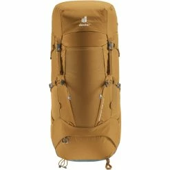 Deuter Aircontact Core 50+10 Backpack Almond/teal -Laptop backpacks Shop deuter aircontact core 50 10 backpack almond teal 6