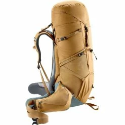 Deuter Aircontact Core 60+10 Backpack Almond/teal -Laptop backpacks Shop deuter aircontact core 60 10 backpack almond teal 3