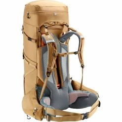 Deuter Aircontact Core 60+10 Backpack Almond/teal -Laptop backpacks Shop deuter aircontact core 60 10 backpack almond teal 4