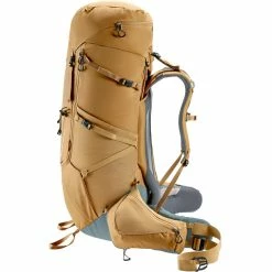 Deuter Aircontact Core 60+10 Backpack Almond/teal -Laptop backpacks Shop deuter aircontact core 60 10 backpack almond teal 5