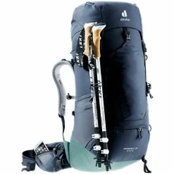 Deuter Aircontact Lite 45+10 SL Backpack Women Ink/jade -Laptop backpacks Shop deuter aircontact lite 45 10 sl backpack women ink jade 4