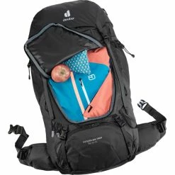 Deuter Futura Air Trek 55+10 SL Backpack Women Black/graphite -Laptop backpacks Shop deuter futura air trek 55 10 sl backpack women black graphite 5