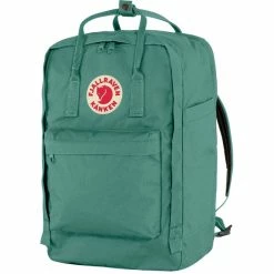 Fjällräven Fjällräven Kånken Laptop 17" Backpack Frost Green -Laptop backpacks Shop fjaellraeven kanken laptop 17 backpack frost green 3