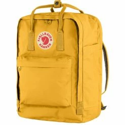 Fjällräven Fjällräven Kånken Laptop 17" Backpack Ochre -Laptop backpacks Shop fjaellraeven kanken laptop 17 backpack ochre 3