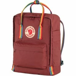 Fjällräven Fjällräven Kånken Rainbow Backpack Ox Red/rainbow Pattern -Laptop backpacks Shop fjaellraeven kanken rainbow backpack ox red rainbow pattern 3