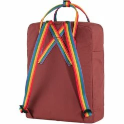 Fjällräven Fjällräven Kånken Rainbow Backpack Ox Red/rainbow Pattern -Laptop backpacks Shop fjaellraeven kanken rainbow backpack ox red rainbow pattern 4