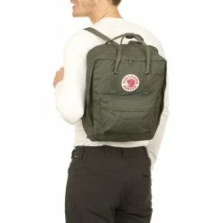 Fjällräven Fjällräven Kånken Backpack Forest Green -Laptop backpacks Shop fjaellraeven kanken reppu forest green 4