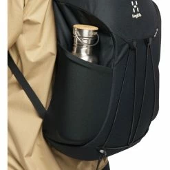 Haglöfs Haglöfs Corker 15l Backpack True Black -Laptop backpacks Shop hagloefs corker 15l backpack true black 4