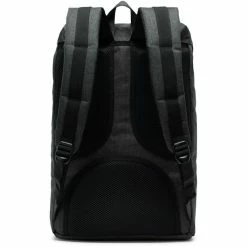Herschel Little America Mid-Volume Backpack 17l Black Crosshatch/black -Laptop backpacks Shop herschel little america mid volume backpack 17l black crosshatch black 3