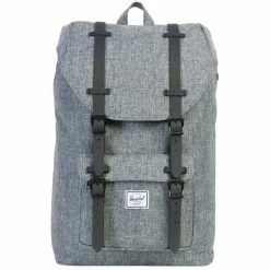 Herschel Little America Mid-Volume Backpack 17l Raven Crosshatch