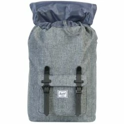 Herschel Little America Mid-Volume Backpack 17l Raven Crosshatch -Laptop backpacks Shop herschel little america mid volume backpack 17l raven crosshatch 4