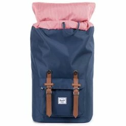 Herschel Little America Backpack 25l Navy/tan -Laptop backpacks Shop herschel little america reppu navy tan 4