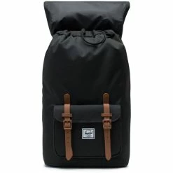 Herschel Little America Backpack 25l Black/saddle Brown -Laptop backpacks Shop herschel little america selkaereppu black saddle brown 3