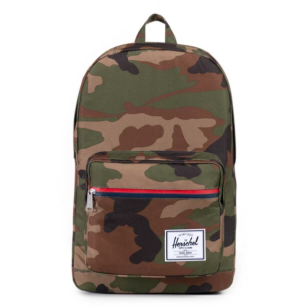 Herschel Pop Quiz Backpack Woodland Camo/multi Zip 3 Herschel Pop Quiz Backpack Woodland Camo/multi Zip