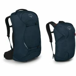 Osprey Farpoint 70 Backpack Men Muted Space Blue -Laptop backpacks Shop osprey farpoint 70 backpack men muted space blue 5