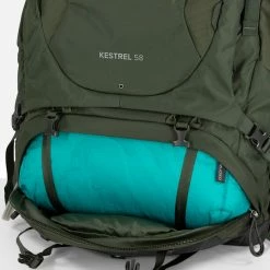 Osprey Kestrel 58 Backpack Men Bonsai Green -Laptop backpacks Shop osprey kestrel 58 backpack men bonsai green 6