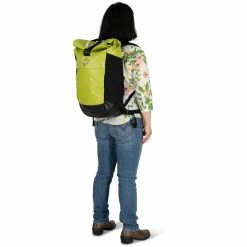 Osprey Transporter Roll Top WP 25 Backpack Lemongrass Yellow -Laptop backpacks Shop osprey transporter roll top wp 25 backpack lemongrass yellow 2