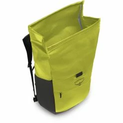 Osprey Transporter Roll Top WP 25 Backpack Lemongrass Yellow -Laptop backpacks Shop osprey transporter roll top wp 25 backpack lemongrass yellow 4