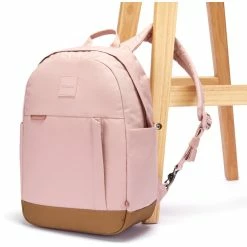 Pacsafe Go 15l Backpack Sunset Pink -Laptop backpacks Shop pacsafe go 15l backpack sunset pink 5