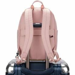 Pacsafe Go 15l Backpack Sunset Pink -Laptop backpacks Shop pacsafe go 15l backpack sunset pink 6
