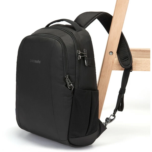 Pacsafe Metrosafe LS350 ECONYL Backpack Black 5 Pacsafe Metrosafe LS350 ECONYL Backpack Black - Image 3