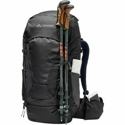 VAUDE Asymmetric 42+8 Backpack Black -Laptop backpacks Shop vaude asymmetric 42 8 backpack black 3