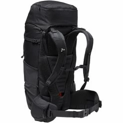 VAUDE Asymmetric 52+8 Backpack Black -Laptop backpacks Shop vaude asymmetric 52 8 backpack black 4